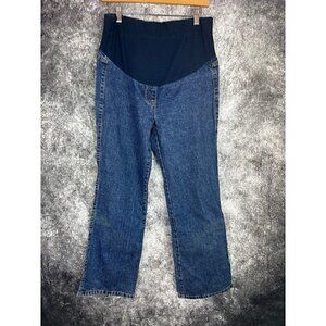 Motherhood Maternity Bootcut Medium Wash Maternity Jeans Size Medium Women's